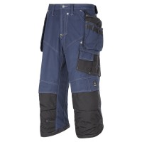 Snickers 3923 Rip-stop Pirate Trousers Navy